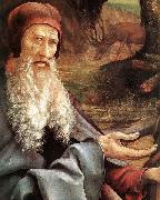 Matthias Grunewald St Anthony oil on canvas